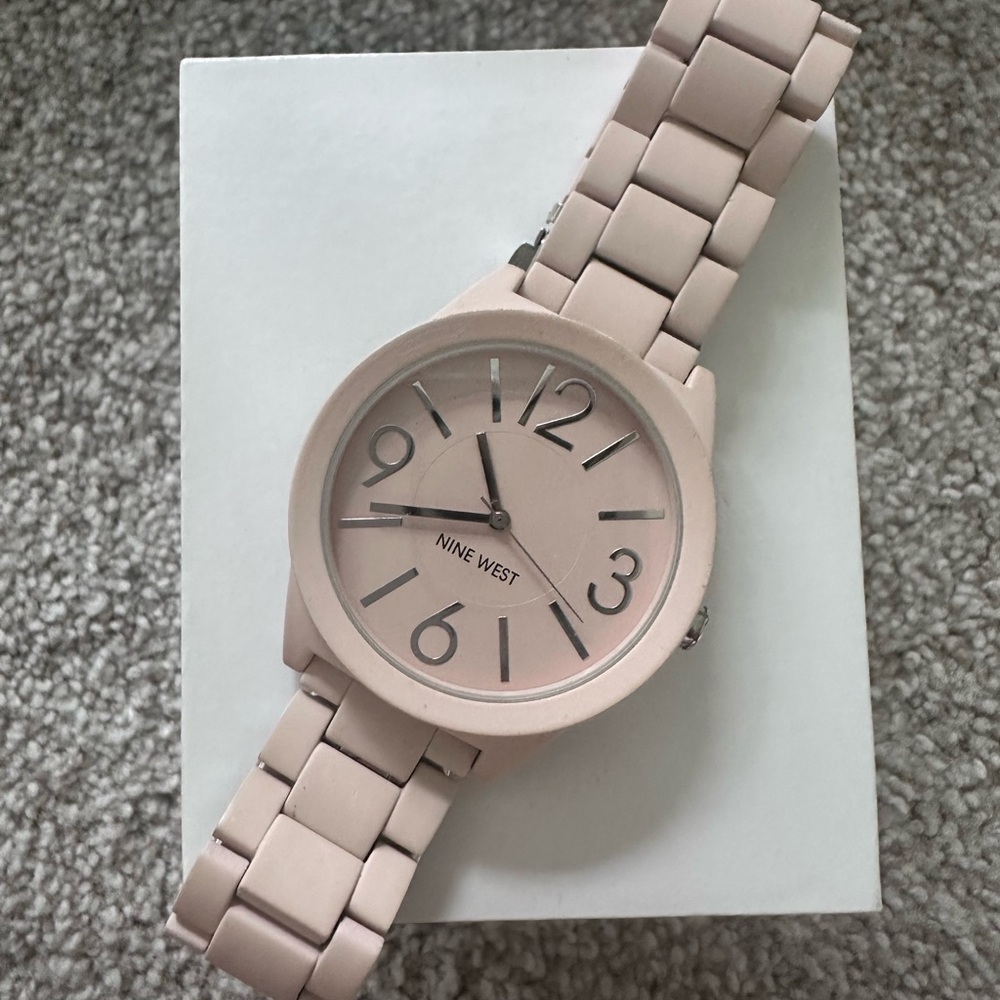 Nine West Blush Pink Watch